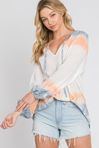 Breezy Tie Dye Blouse