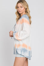 Load image into Gallery viewer, Breezy Tie Dye Blouse