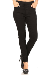 For The Record Jeggings, Black