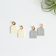 Load image into Gallery viewer, The Charlotte Clay Dangle Earring